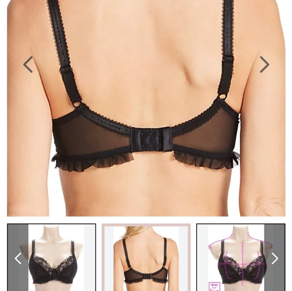 Pour Moi Gigi Plunge Non-Padded Bra 36G (UK sizing) - Picture 4 of 7